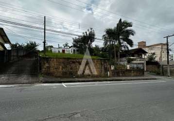 Terreno à venda na rua augusto schmidt, --, floresta, joinville por r$ 520.000