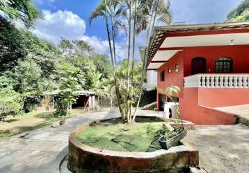 Casa em condomínio fechado com 3 quartos à venda na estrada marselha, 1346, chácaras do refúgio-granja viana, cotia por r$ 1.490.000