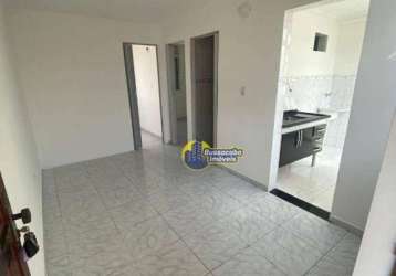 Apartamento com 2 dormitórios à venda, 46 m² por r$ 160.000,00 - conjunto habitacional presidente castelo branco - carapicuíba/sp