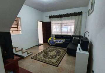 Sobrado com 3 dormitórios à venda, 125 m² por r$ 465.000 - santo antônio - osasco/sp - so0455