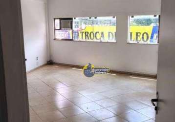 Sala para alugar, 38 m² por r$ 1.458,00/mês - centro - osasco/sp