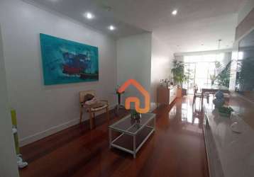 Apartamento com 3 dormitórios à venda, 145 m² por r$ 950.000,00 - ingá - niterói/rj