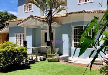 Casa com 4 quartos à venda, 250 m² por r$ 1.900.000 - ingá - niterói/rj