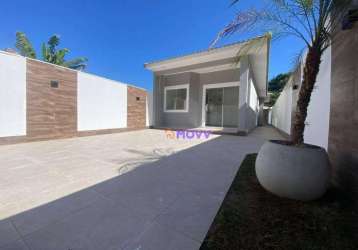 Casa à venda, 87 m² por r$ 550.000,00 - recanto de itaipuaçu - maricá/rj