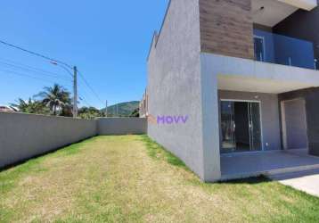 Casa à venda, 94 m² por r$ 380.000,00 - itaipuaçu - maricá/rj