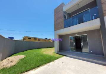 Casa à venda, 95 m² por r$ 400.000,00 - itaipuaçu - maricá/rj