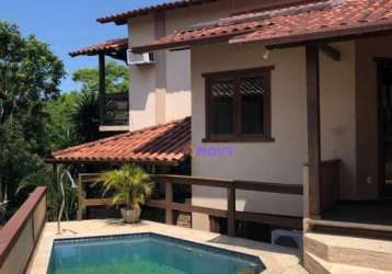 Casa com 3 dormitórios à venda, 345 m² por r$ 550.000,00 - sape - niterói/rj