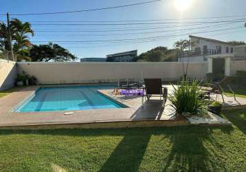 Casa a 100m da praia  de camboinhas com 5 dormitórios à venda, 470 m² por r$ 4.300.000  - niterói/rj