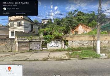 Terreno à venda, 1500 m² por r$ 860.000,00 - cubango - niterói/rj