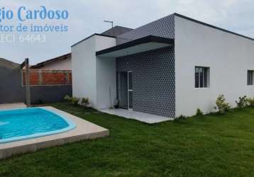 Casa na praia apenas 300m do mar! amplo terreno 320m² - itanhaém/sp