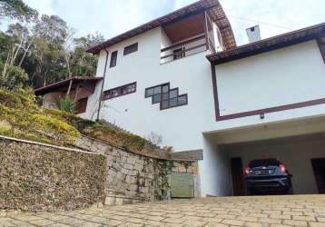 Casa com 4 dormitórios à venda, 283 m² - golfe - teresópolis/rj