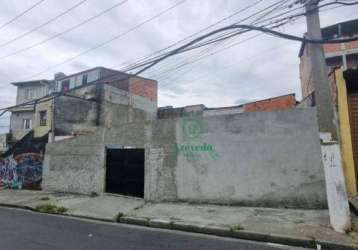 Terreno para alugar, 208 m² por r$ 5.000,00/mês - vila flórida - guarulhos/sp