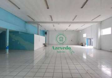 Salão para alugar, 161 m² por r$ 9.900,00/mês - jardim zaira - guarulhos/sp