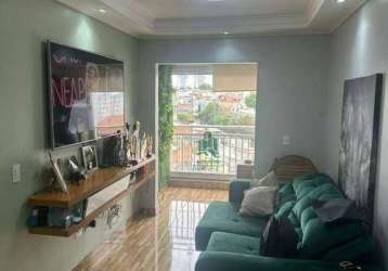 Apartamento com 2 dormitórios à venda, 56 m² por r$ 350.000 - jardim do papai - guarulhos/sp