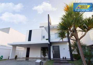 Casa com 5 dormitórios, 388 m² - venda por r$ 3.000.000,00 ou aluguel por r$ 21.200,00/mês - alphaville nova esplanada - votorantim/sp