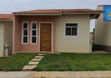 Casa com 2 dormitórios para alugar, 71 m² por r$ 1.300/mês - cajuru do sul - sorocaba/sp