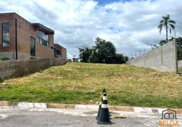 Terreno em condomínio para venda em bom jesus dos perdões, condomínio altos da floresta