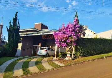 Casa em condomínio para venda em atibaia, condomínio palavra da vida, 4 dormitórios, 2 suítes, 6 banheiros, 4 vagas