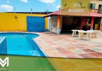 Casa com 5 dormitórios à venda - marambaia - belém/pa