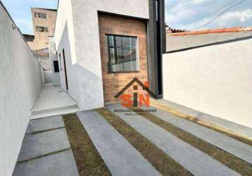 Casa com 2 dormitórios à venda, 65 m² por r$ 480.000,00 - vila nova cintra - mogi das cruzes/sp