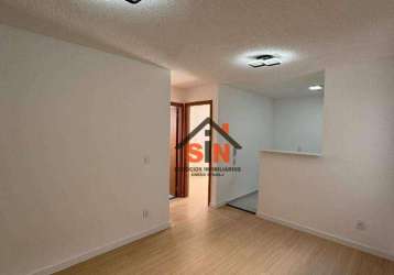 Apartamento com 2 dormitórios à venda, 45 m² por r$ 225.000,00 - jardim nova cidade - guarulhos/sp