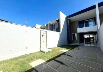 Casa com 3 dormitórios à venda, 116 m² por r$ 440.800,00 - urucunema - eusébio/ce