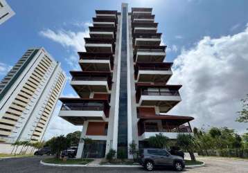 Apartamento com 4 dormitórios à venda, 303 m² por r$ 2.600.000,00 - patriolino ribeiro - fortaleza/ce