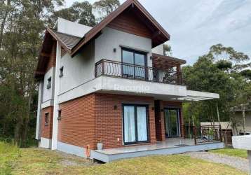 Casa 3 suites a venda em gramado - rs, vivendas do arvoredo, gramado - rs