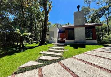 Casa com 04 suítes em condominio fechado , o bosque, gramado - rs