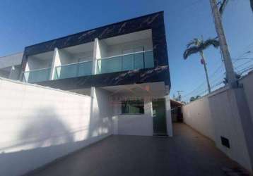 Sobrado com 2 dormitórios à venda por r$ 490.000,00 - vila caiçara - praia grande/sp