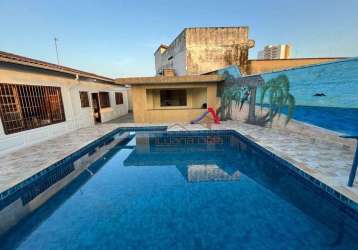 Casa com 4 dormitórios à venda, 146 m² por r$ 742.000,00 - vila atlântica - mongaguá/sp