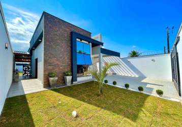 Casa com 3 dormitórios à venda, 135 m² por r$ 840.000,00 - cibratel ii - itanhaém/sp