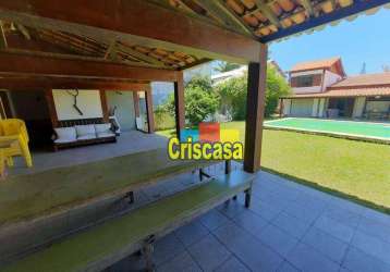 Casa com 8 dormitórios à venda, 305 m² por r$ 1.200.000,00 - ogiva - cabo frio/rj