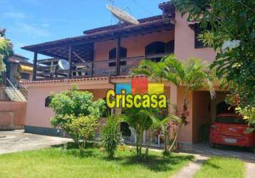 Casa com 3 dormitórios à venda, 140 m² por r$ 330.000,00 - aquarius - cabo frio/rj