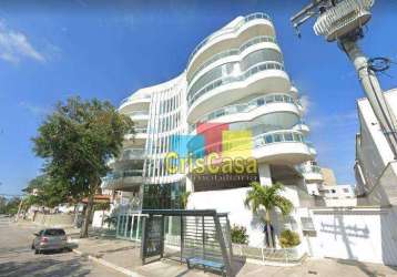 Cobertura com 3 dormitórios à venda, 204 m² por r$ 1.800.000,00 - passagem - cabo frio/rj