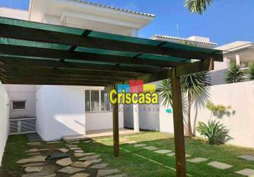 Casa com 4 dormitórios à venda, 160 m² por r$ 1.050.000,00 - novo portinho - cabo frio/rj