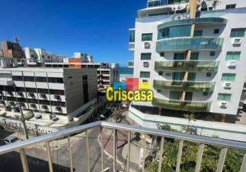 Cobertura com 5 dormitórios à venda, 112 m² por r$ 1.350.000,00 - praia do forte - cabo frio/rj