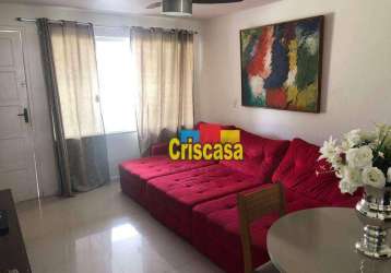 Casa com 1 dormitório à venda, 60 m² por r$ 350.000,00 - portinho - cabo frio/rj