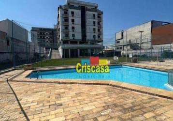 Apartamento com 2 dormitórios à venda, 80 m² por r$ 450.000,00 - jardim flamboyant - cabo frio/rj