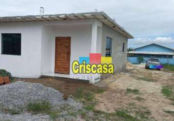 Casa com 2 dormitórios à venda, 88 m² por r$ 400.000,00 - bairro sinagoga (tamoios) - cabo frio/rj