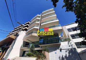 Apartamento com 1 dormitório à venda, 57 m² por r$ 560.000,00 - centro - cabo frio/rj