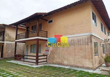 Casa com 3 dormitórios à venda, 75 m² por r$ 380.000,00 - parque burle - cabo frio/rj