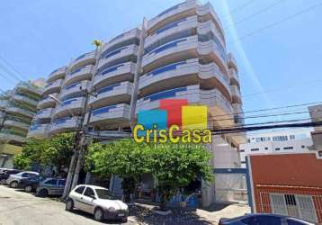 Cobertura com 3 dormitórios ( suítes ) à venda, 179 m² por r$ 1.300.000 - passagem - cabo frio/rj