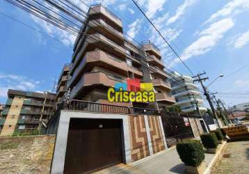 Cobertura com 4 dormitórios à venda, 232 m² por r$ 1.700.000,00 - passagem - cabo frio/rj