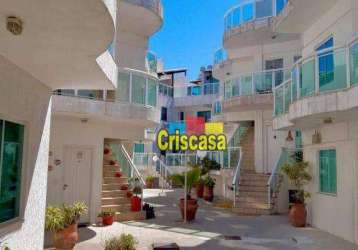 Casa com 3 dormitórios, 100 m² - venda por r$ 800.000,00 ou aluguel por r$ 6.200,00/mês - praia dos anjos - arraial do cabo/rj