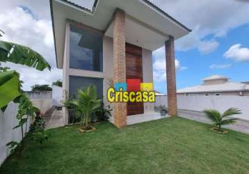 Casa com 3 dormitórios à venda, 145 m² por r$ 660.000,00 - peró - cabo frio/rj