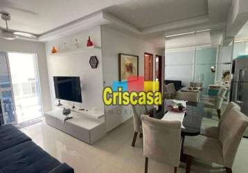 Cobertura com 4 dormitórios à venda, 184 m² por r$ 1.149.000,00 - braga - cabo frio/rj