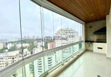 Apartamento no morumbi, 3 dormitórios, 3 suites, 3 vagas