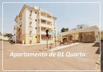 (venda) apartamento de 01 quarto no térreo - região do centro politico adm codigo: 88573