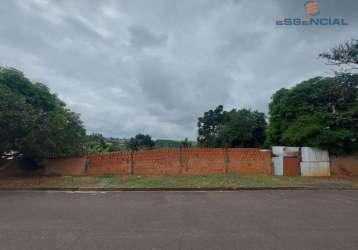 Terreno à venda, 1000 m² por r$ 250.000,00 - parque dos pinheiros - botucatu/sp